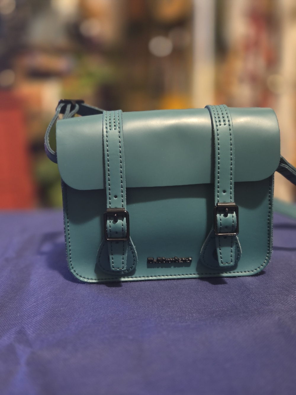 Dr. Martens Teal Crossbody Satchel